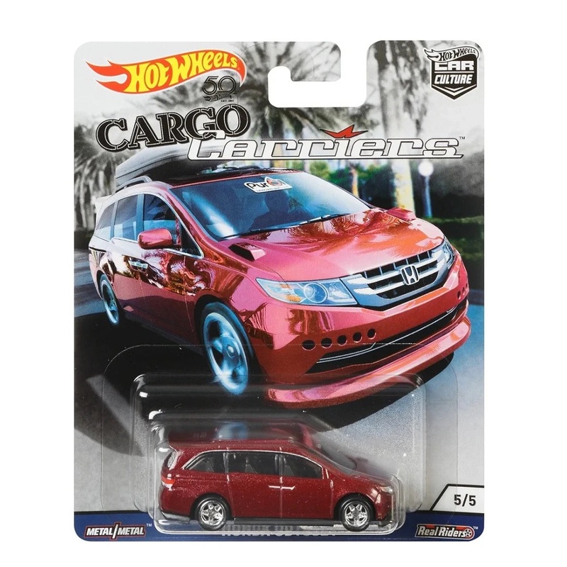 Exclusive Hotwheels Car Culture Cargo Carriers Honda Odyssey