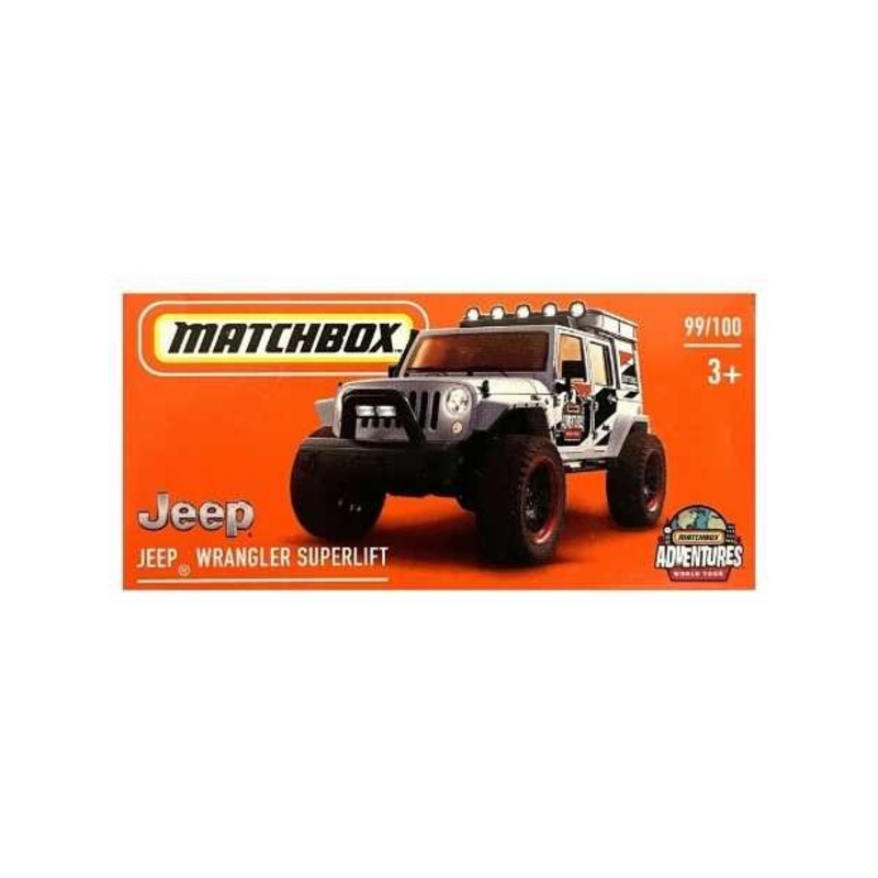 EXCLUSIVE Matchbox Jeep Wrangler Superlift