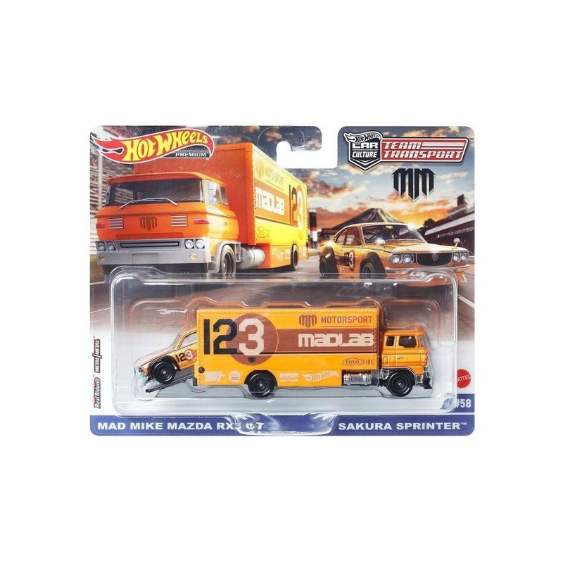 EXCLUSIVE Team Transport Mad Mink Mazda RX3 GT Sakura Sprinter