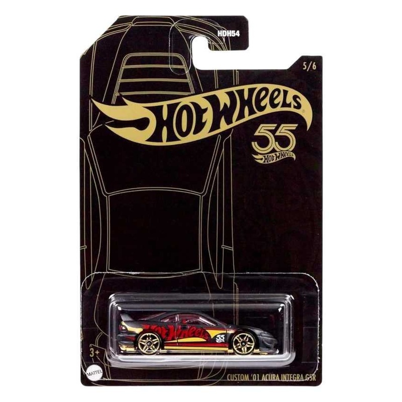 Hotwheels 55 Aniversary Custom '01 Acura Integra Gsr