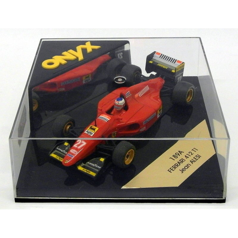 Onyx 1/43 Scale F1 Model Car 189A - Ferrari 412 T1 - Jean Alesi