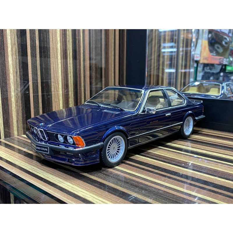 Otto Mobile BMW ALPINA B7 Turbo Coupe-1/18 Resin Model,Limited Edition,Blue