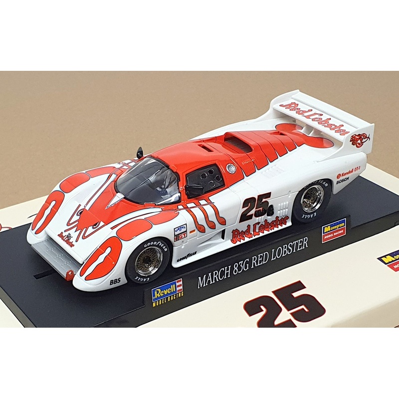 Revell 1/32 Scale Slot Car 08382 - March 83G Red Lobster #25 - Red/White