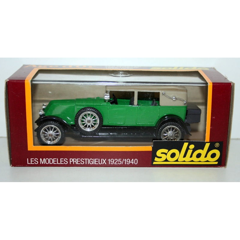 SOLIDO 1/43 - 1159 RENAULT 40 CV 1926 - GREEN