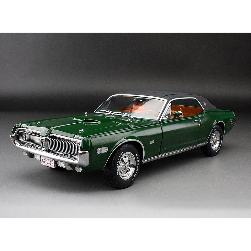 Sun-Star 1968 Mercury Cougar XR7G Coupe August Green 1:18