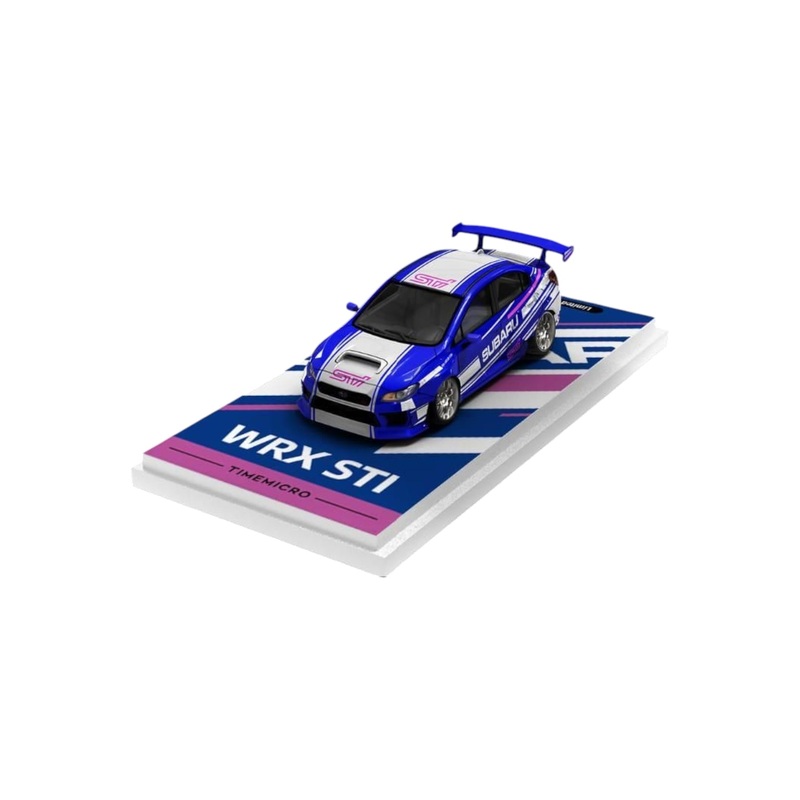Time Micro Subaru WRX STI 1:64 Scale (With Acrylic Case)