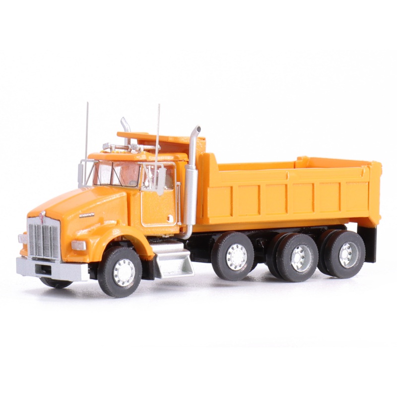 Truck construction site tipper Kenworth T800 orange
