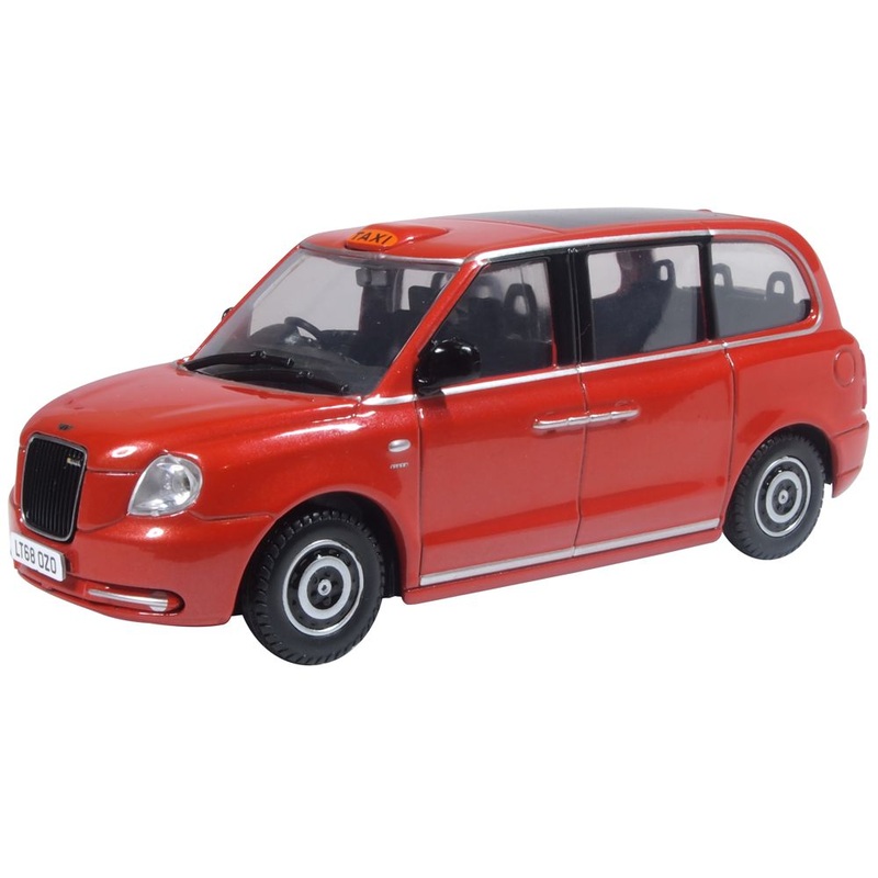 Tupelo Red LEVC Taxi