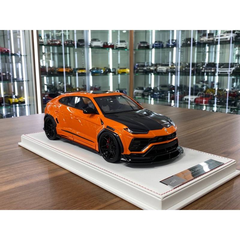 1/18 Resin Model - Lamborghini Urus LB Works by IVY Model (Orange)
