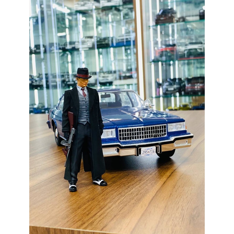 1/18 Scale Figure (Hand Made / Painted) Chicago Gangster John Sixth 1930