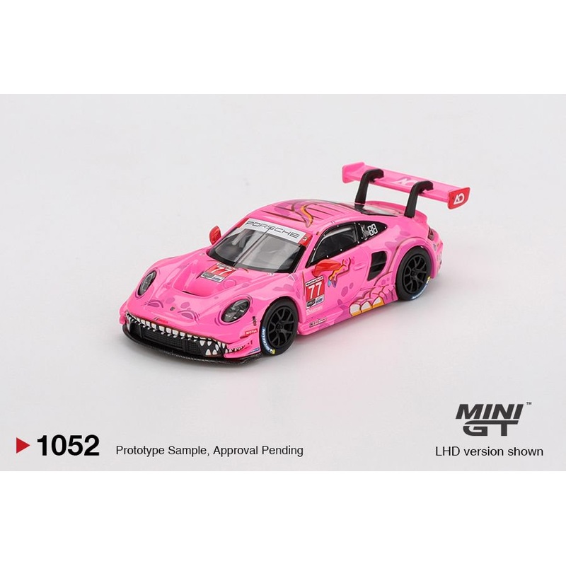 [ETA:  Dec 2025 ] Mini GT 1/64 Porsche 911 GT3 R #77 AO Racing 2024 IMSA ROAD AMERICA