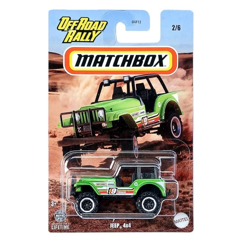 Matchbox Jeep 4x4 Mainline Imported 1/64