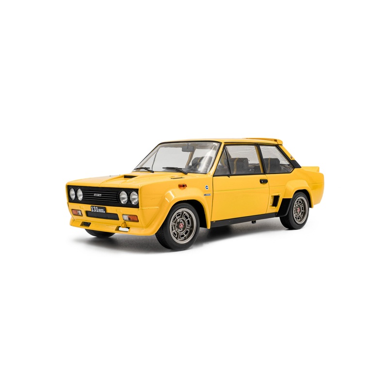 Solido 1980 Fiat 131 Abarth Rally Yellow 1:18