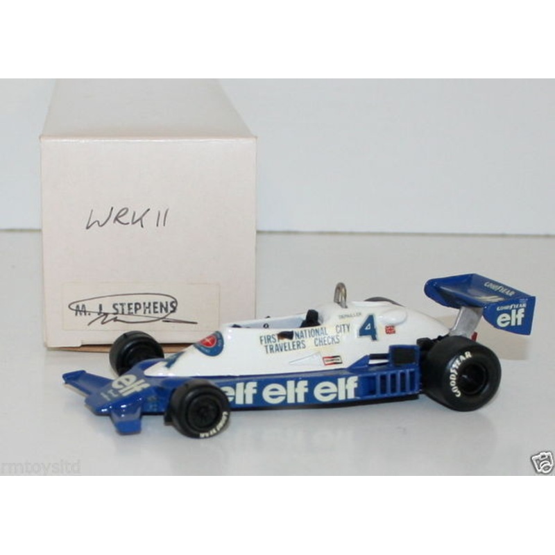 WESTERN MODELS SIGNED 1st VERSION - 1/43 SCALE - WRK11 - 1978 TYRRELL 008 #4