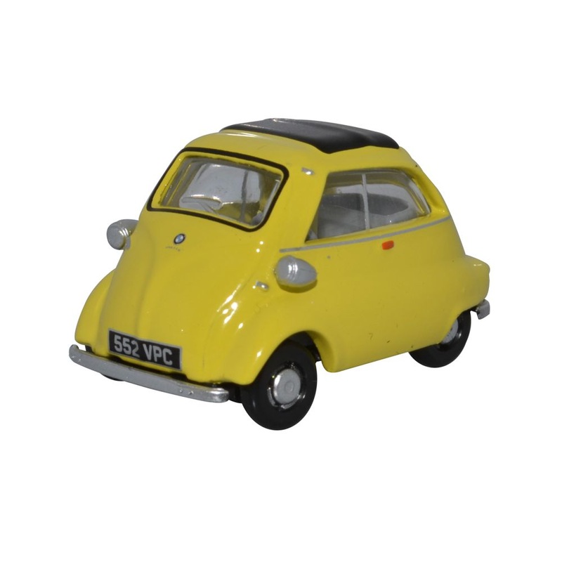 Yellow BMW Isetta