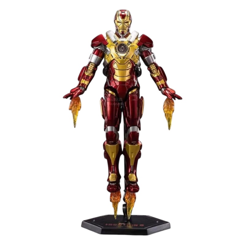 ZD Toys Marvel Studios The Infinity Saga Iron Man 3 MK17 Action Figure 1:10 Scale (Size-7 Inch)