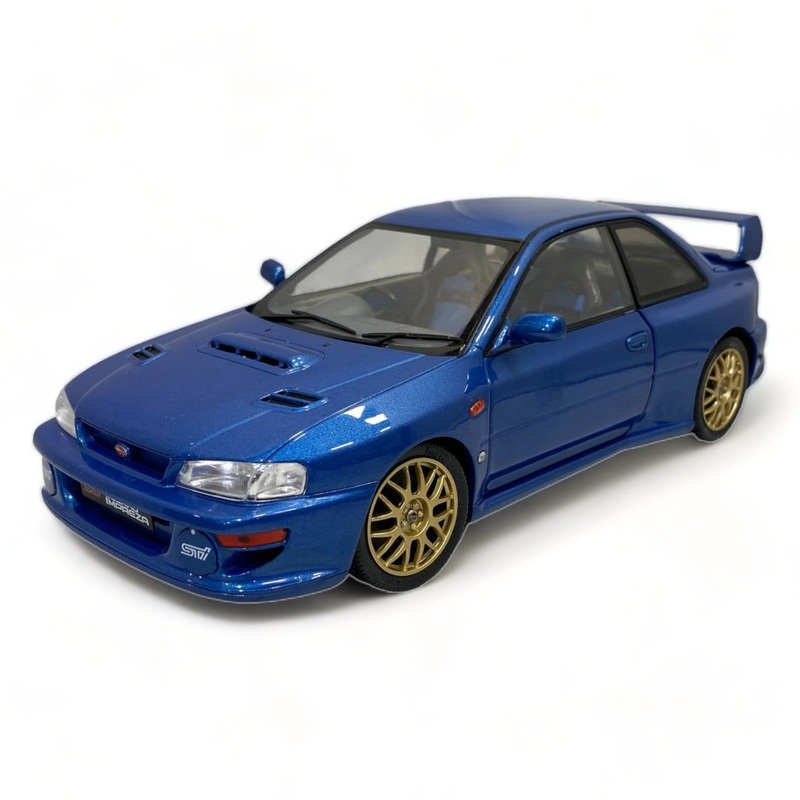 1/18 Solido Subaru Impreza 22B STI Version BLUE 1998 Model Car