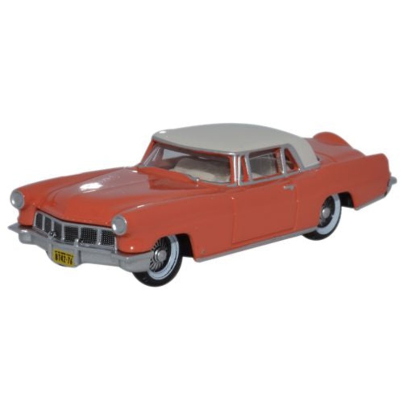 1956 Continental MkII Island Coral_Starmist White - 1:8