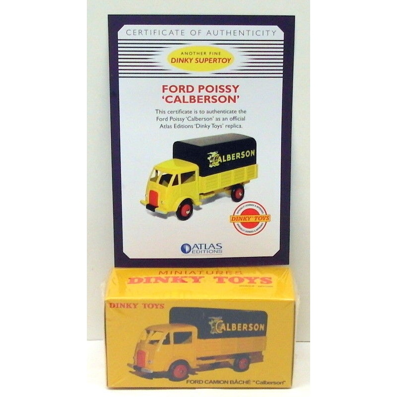 Atlas Editions Dinky Toys 25JJ - Ford Camion Bache Calberson Version 1950 - MIMB