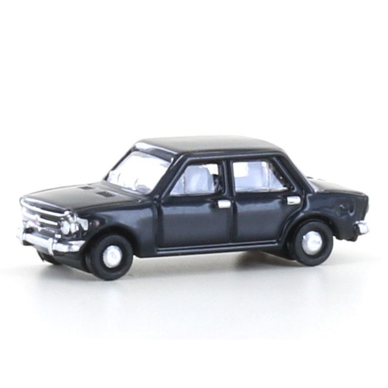 Car Fiat 128 dark blue