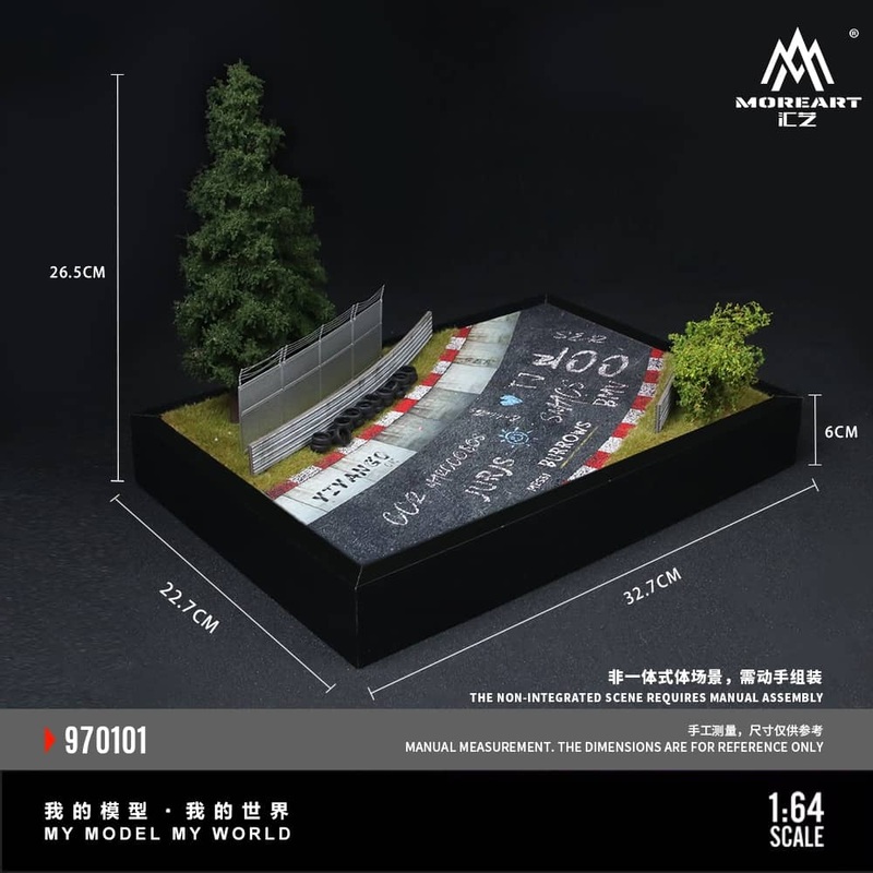 [ETA:  Mar 2026 ] MoreArt 1/64 Nurburgring Track   01Size: 32.7 x 22.7 x 26.5cm