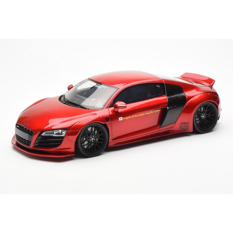 GT Spirit 2022 Audi R8 LB Works Candy Red 1:18 Resin