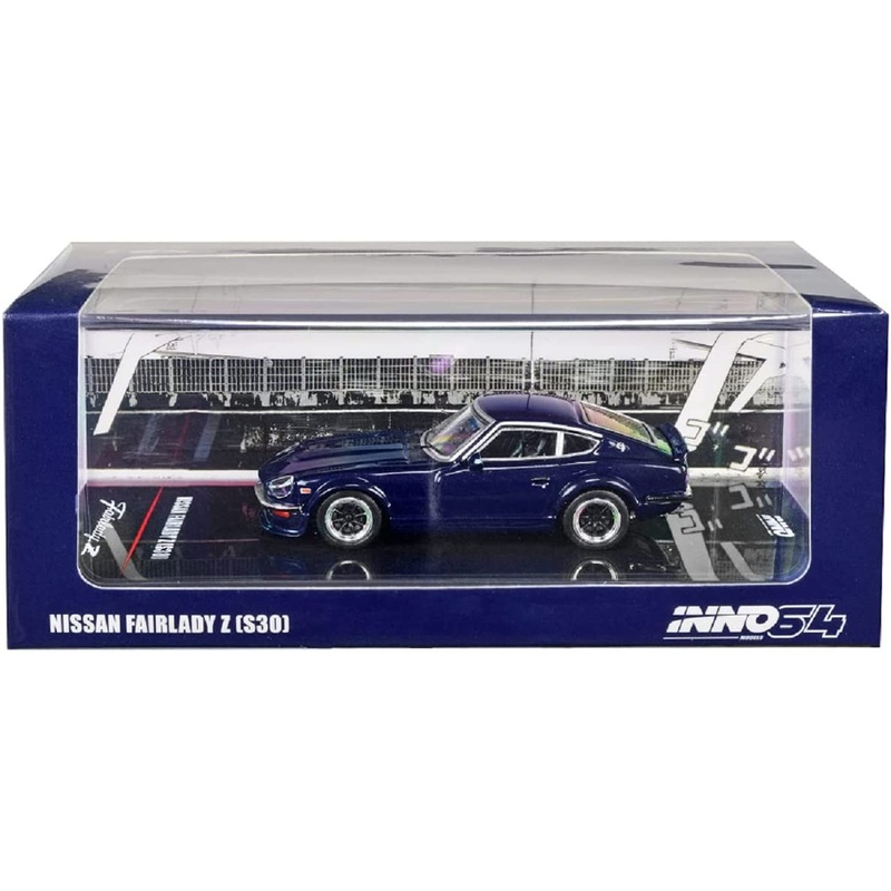 Inno64 1/64 NISSAN FAIRLADY Z (S30) Dark Blue Metallic