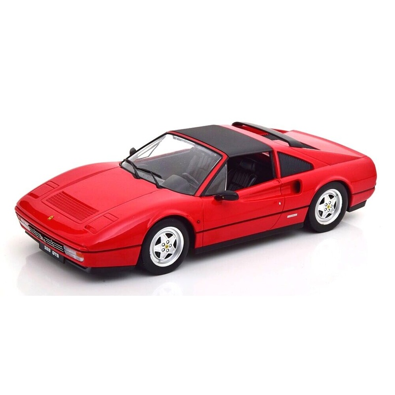 KK Scale 1985 Ferrari 328 GTS Magnum P.I. Ferrari Red 1:18