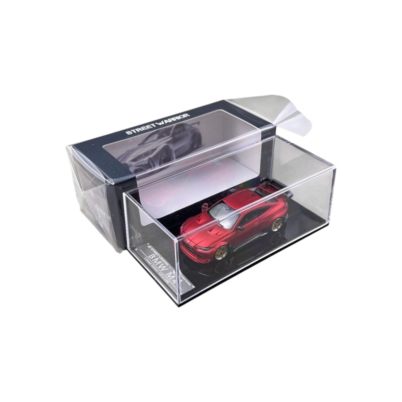 Street Warrior BMW M4 Premium Diecast 1:64 Scale (With Acrylic Case)