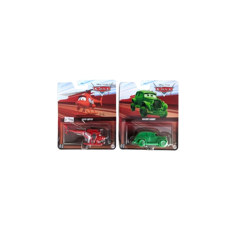 Disney pixar cars mallory karhut & kathy copter set of 2