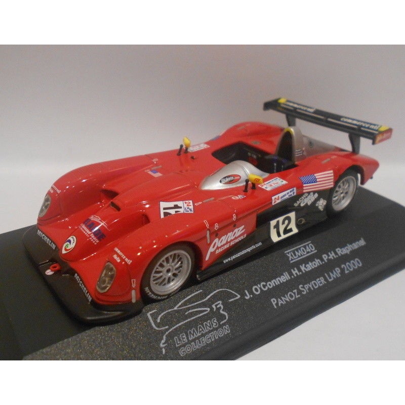 Onyx 1/43 Scale - XLM040 PANOZ LMP SPYDER O'CONNELL/KATOH/RAPHANEL