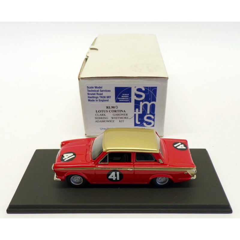 SMTS 1/43 Scale RL90O - Ford Lotus Cortina - #41 Whitmore