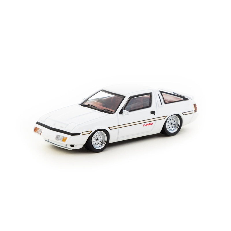 Tarmac Works 1/64 Mitsubishi Starion White Metallic