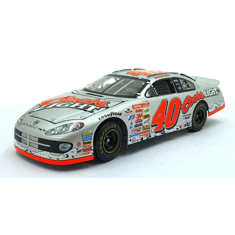 Team Caliber 1/24 Scale BA02185CL - 2001 Dodge #40 NASCAR Coors Light - Marlin