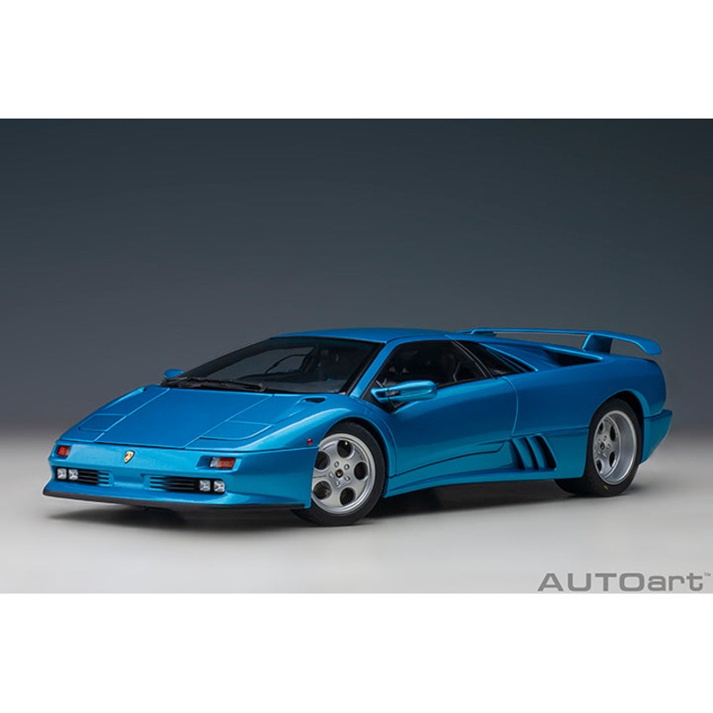 AUTOart 1995 Lamborghini Diablo SE30 Blue Sirena Metallic Blue 1:18