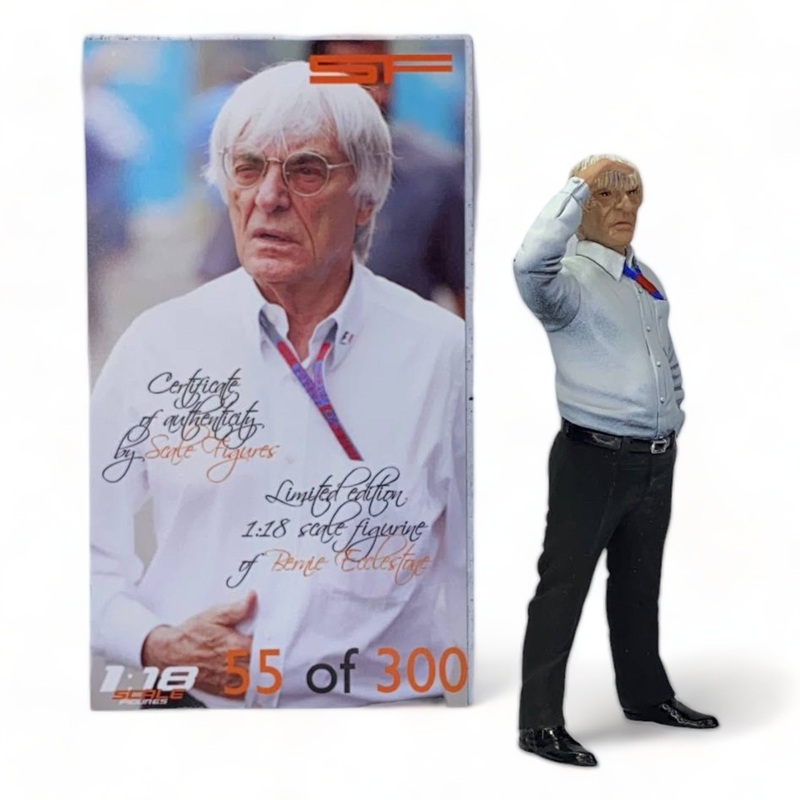 Bernie Ecclestone F1 Owner Figure- Action Figure by SF