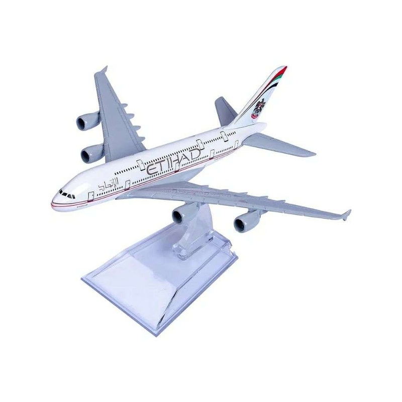 Diecast Airplane Aircraft Model Etihad