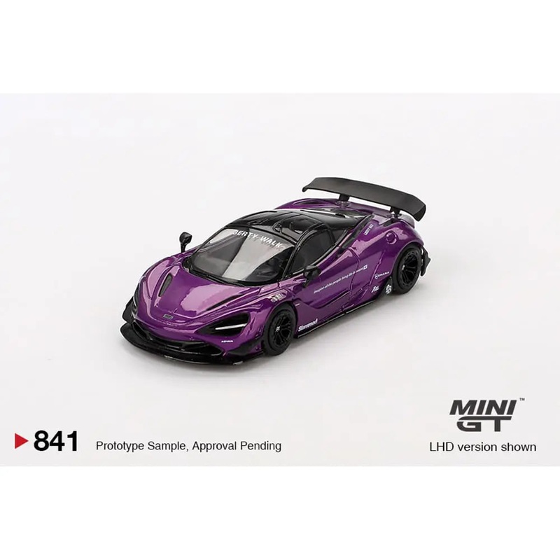 [ETA:  Jun 2025 ] Mini GT 1/64 McLaren 720S LBWorks Purple