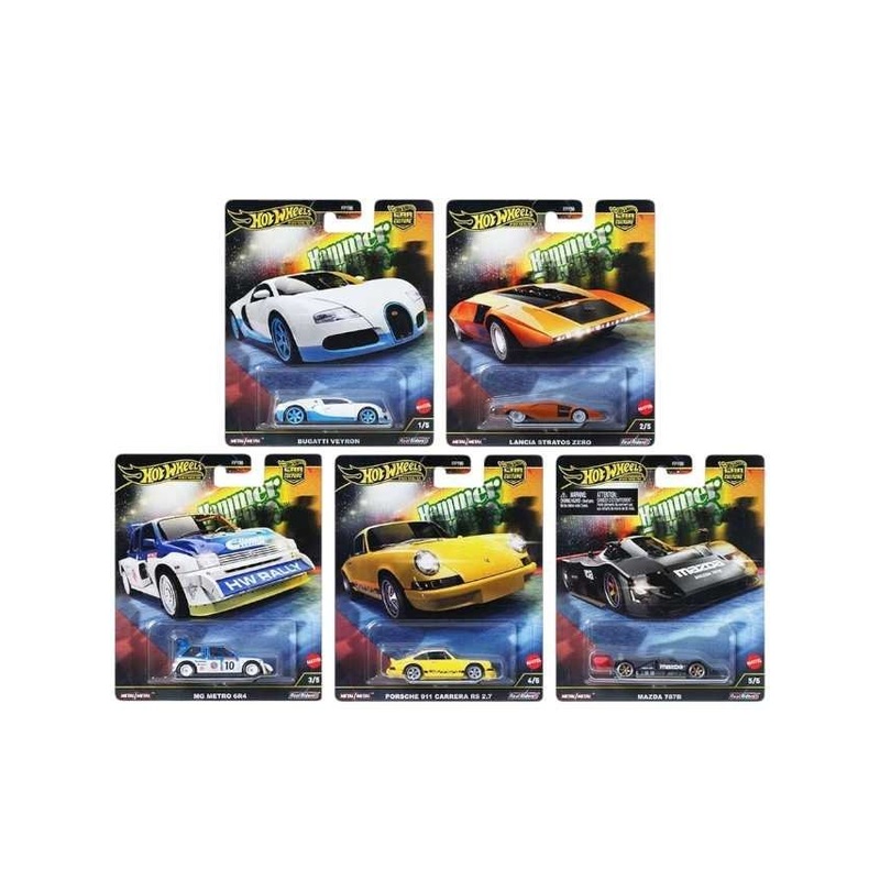 Hot Wheels - 2024 Hammer Drop Series set of 5