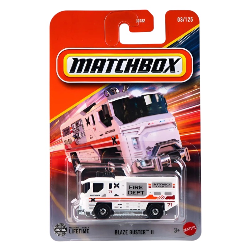 Matchbox Blaze Buster II Mainline 1:64 Scale