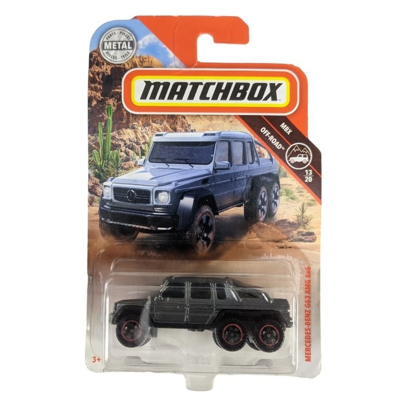 MatchBox Mercedes-Benz G63 AMG 6x6 Imported Mainline 1:64 Scale