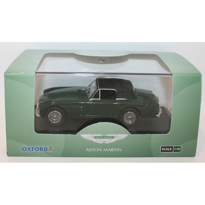 Oxford Diecast 1/43 Scale AMDB2002 - Aston Martin DB2 MKIII DHC BR Green