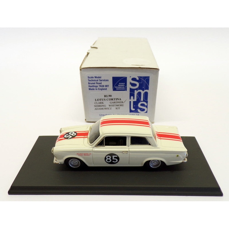 SMTS 1/43 Scale RL90 - Ford Lotus Cortina - #85 Gardner