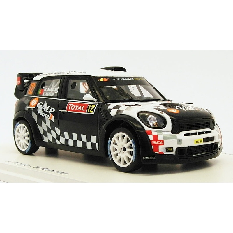 Spark 1/43 Scale S3351 - Mini John Cooper Works #12 - 10th Monte Carlo 2012