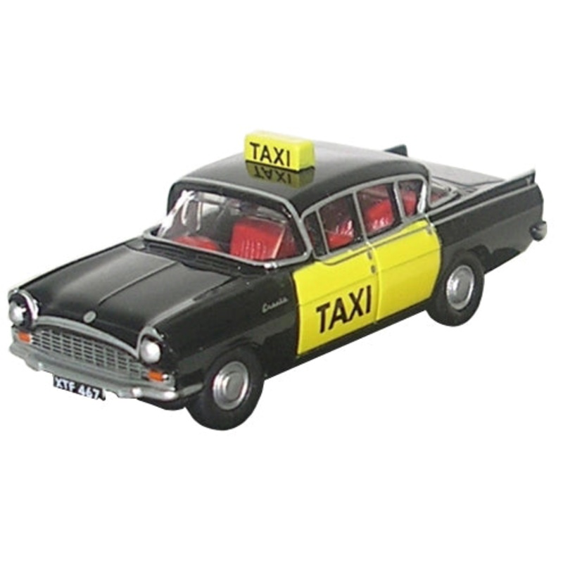 Vauxhall Cresta  Taxi Black - 1:76 Scale