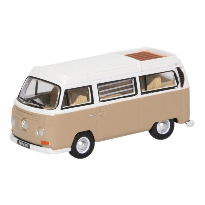 VW Bay Window Camper Savannah Beige/White