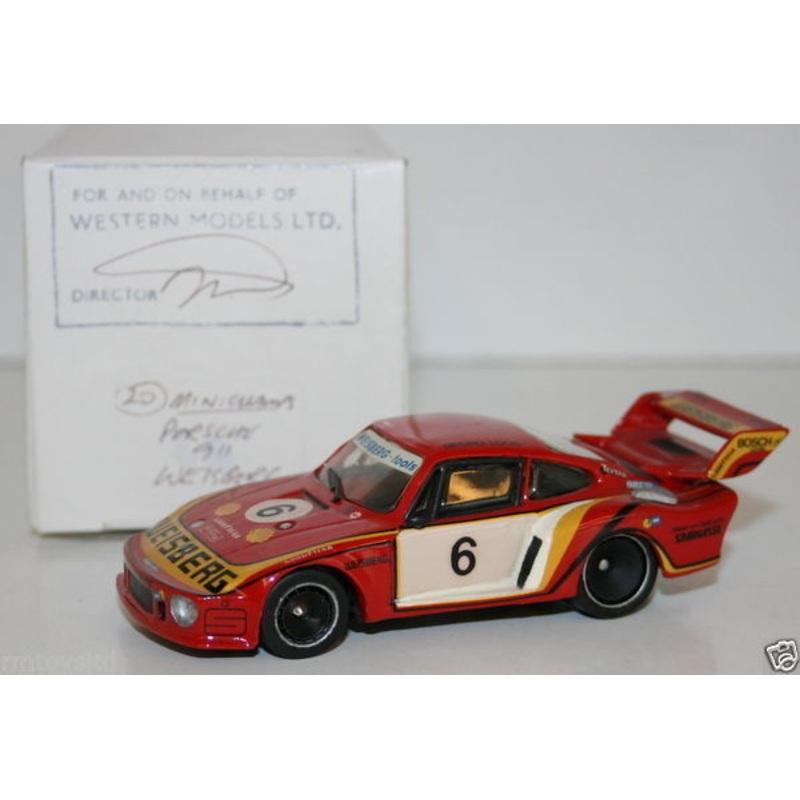 WESTERN MODELS MIKE STEPHENS 1st PROTOTYPE MODEL MINICHAMPS PORSCHE 911 WEISBERG