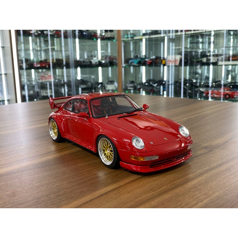 1/18 Resin Model GT Spirit Porsche 911 (993) 3.8 RSR 1996 - Red - Limited Edition