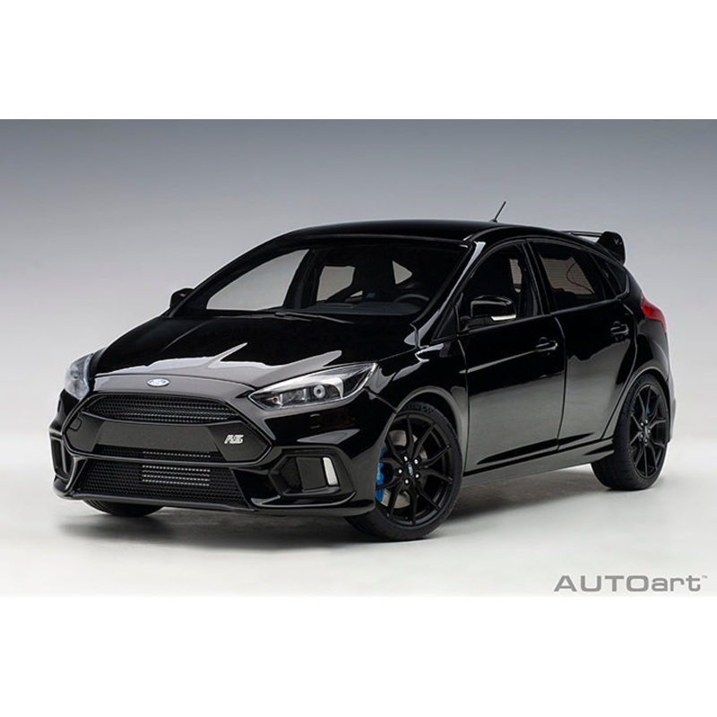 AUTOart 2016 Ford Focus RS Shadow Black 1:18