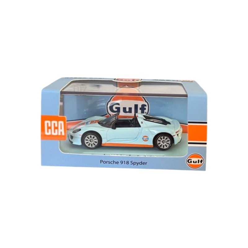 CCA Porsche 918 Spyder 1:64 Scale Diecast (With Acrylic Case)